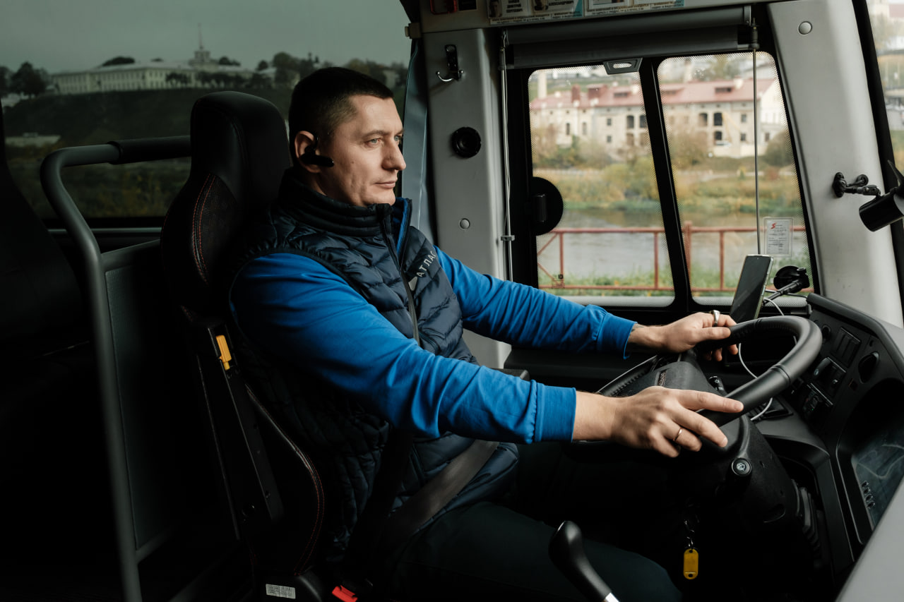 водители автобусов «Гродно–Минск»